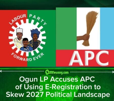 APC E-Registration Plot to Manipulate 2027 Polls, Says Ogun Labour Party