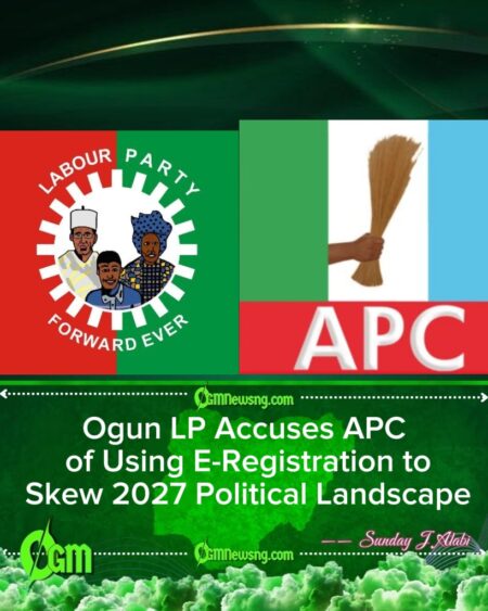 APC E-Registration Plot to Manipulate 2027 Polls, Says Ogun Labour Party