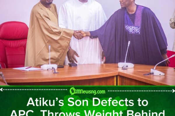 2027 POLITICS: ATIKU’S SON JOINS APC, DECLARES SUPPORT FOR TINUBU’S RE-ELECTION