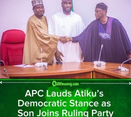 Defection: APC Commends Atiku for Respecting Son’s Political Choice