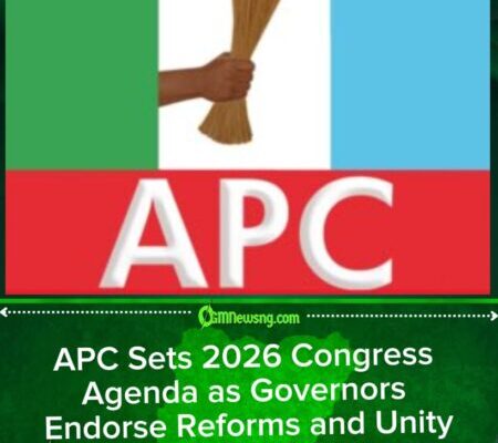 APC Unveils 2026 Congress Roadmap as Defecting Governors Join Progressive Governors Forum