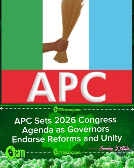 APC Unveils 2026 Congress Roadmap as Defecting Governors Join Progressive Governors Forum