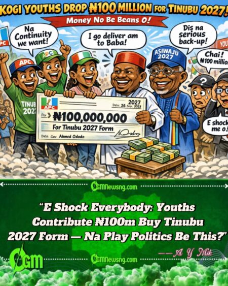 Kogi APC Youths Drop ₦100m for Tinubu 2027 Form, Say “Na Continuity We Want”