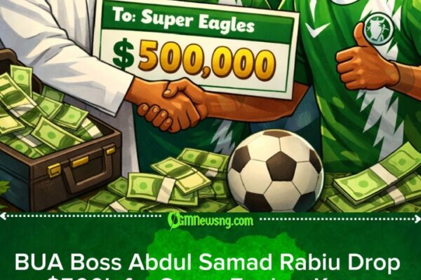 Abdul Samad Rabiu Fulfill $500,000 Promise to Super Eagles, Nigerians Hail BUA Chairman Big Time