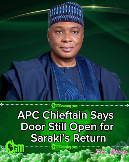 Ex-Envoy and a Senior figure Femi Abodunrin Says Saraki is Free to Rejoin APC as Kwara Chapter Debates His Political Future
