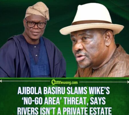 Ajibola Basiru, APC National Chairman to Wike: You’re Not APC, Kindly Resign With Immediate Effect