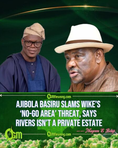 Ajibola Basiru, APC National Chairman to Wike: You’re Not APC, Kindly Resign With Immediate Effect