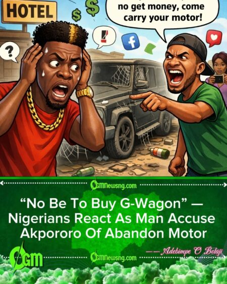 Akpororo G-Wagon Wahala: Man Call Out Comedian Over Abandoned Benz Wey Park 9 Months