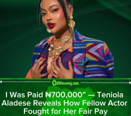 Teniola Aladese Exposes Nollywood Pay Gap: Offered ₦700k While Co-Star Earned Thousands of Dollars