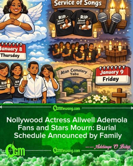 Nollywood Actress Allwell Ademola Burial Plan: Family Set Service of Songs Thursday, Burial Friday