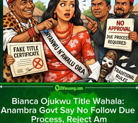 Anambra Govt Disown Bianca Ojukwu Chieftaincy Title, Say Impostor Give Am