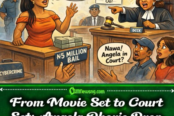 Gbas Gbos for Court: Judge Grant Angela Okorie ₦5 Million Bail as Actress Say “I No Guilty” for Cybercrime Case
