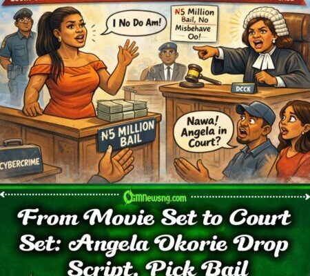 Gbas Gbos for Court: Judge Grant Angela Okorie ₦5 Million Bail as Actress Say “I No Guilty” for Cybercrime Case