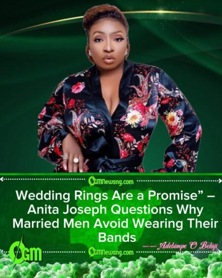 Anita Joseph Slams Married Men Who Refuse to Wear Wedding Rings, Calls It Disrespectful