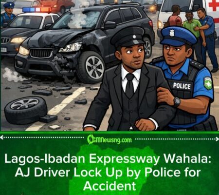 Anthony Joshua Driver Detain After Lagos-Ibadan Expressway Crash – See Wetin Happen