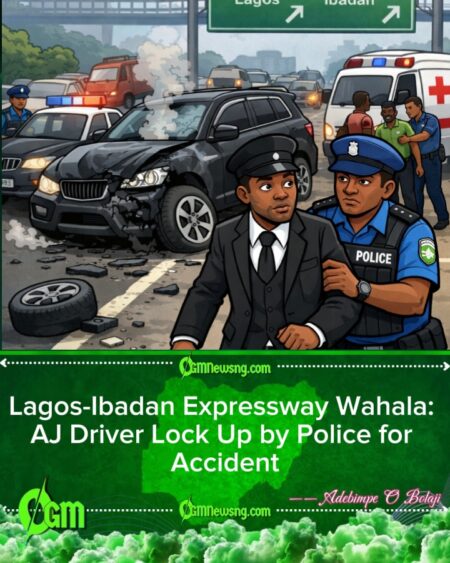 Anthony Joshua Driver Detain After Lagos-Ibadan Expressway Crash – See Wetin Happen