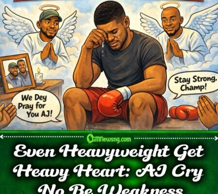 Anthony Joshua Open Up on Friends Weh Death Carry Go, Emotion Choke Ring
