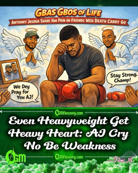 Anthony Joshua Open Up on Friends Weh Death Carry Go, Emotion Choke Ring