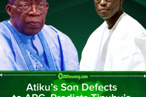 Atiku’s Son Abba Joins APC, Says No Party Can Stop Tinubu in 2027
