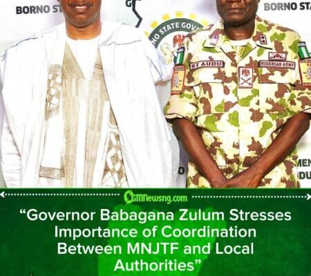 Governor Babagana Zulum Reaffirms Borno State Support for MNJTF Operations in Lake Chad