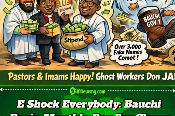 Bauchi Gbas Gbos: Bauchi State Go Pay Imams, Pastors & Traditional Rulers Monthly, Sack 3,000 Ghost Workers Comot Payroll