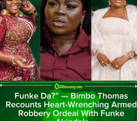 Bimbo Thomas Recounts Terrifying Armed Robbery Attack on Funke Akindele During Movie Shoot