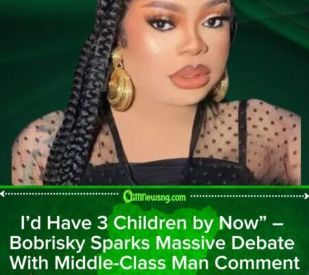 Bobrisky Trends After Saying Settling With a Middle-Class Man Would Have Made Him a Parent