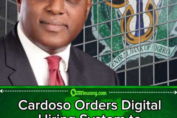 CBN Moves All Recruitment Online to Boost Merit and Accountability