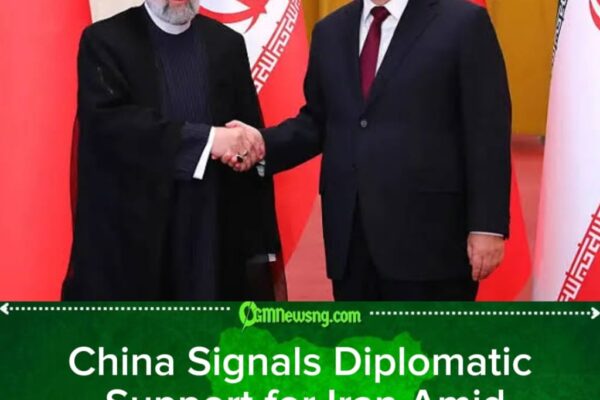 China Voices Support for Iran as Global Focus Turns to Middle East Tensions