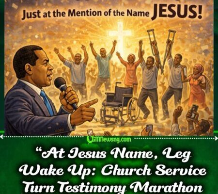 Gbas Gbos for Church: Pastor Chris Oyakhilome Allegedly Heal 10 Cripples Instantly at Mention of Jesus Name