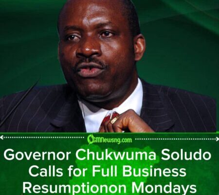 Governor Chukwuma Soludo Says No Going Back — Monday Sit-At-Home Is Dead