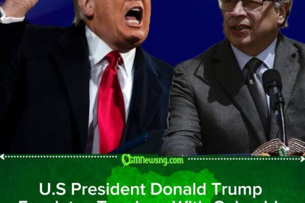 U.S President Donald Trump Fires Off Stark Warning to Colombian Government