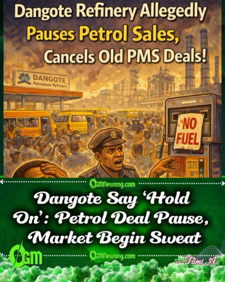 Fuel Wahala Reloaded: Dangote Refinery Allegedly Pause Petrol Sales, Cancel Old PMS Deals