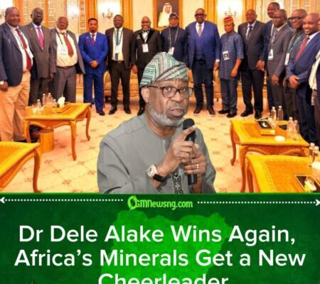 Dr Dele Alake Re-Elected, Africa Still Sells Gold, But Keeps Losing Glitter