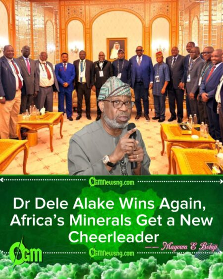 Dr Dele Alake Re-Elected, Africa Still Sells Gold, But Keeps Losing Glitter