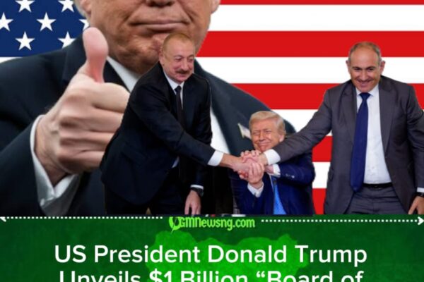 US President Donald Trump Sets $1 Billion Price Tag for Permanent Role on “Board of Peace”