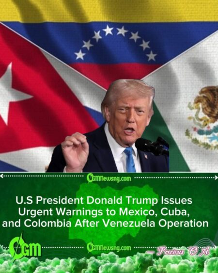 U.S President Donald Trump Demands Accountability from Latin American Governments Following Venezuela Operation