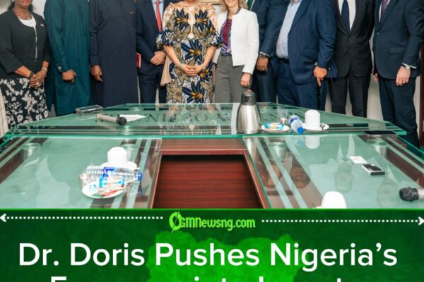Dr. Doris Uzoka-Anite Meets British Investors, Leaves with Big Ideas
