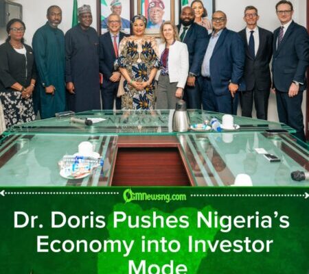 Dr. Doris Uzoka-Anite Meets British Investors, Leaves with Big Ideas