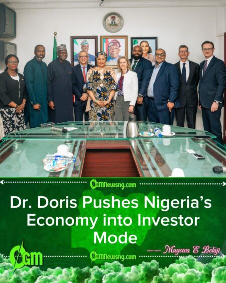 Dr. Doris Uzoka-Anite Meets British Investors, Leaves with Big Ideas