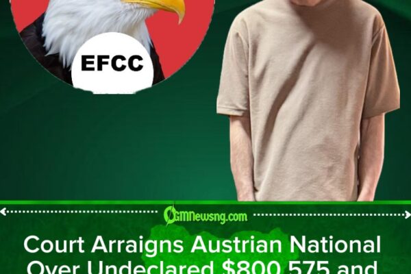 EFCC Arraigns Austrian National Over Undeclared $800,575 and €651,505 at Lagos Airport