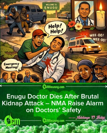 Enugu Doctor Killed After Kidnappers Sh%t Am Twice – Shock for Nigerian Medical Workers