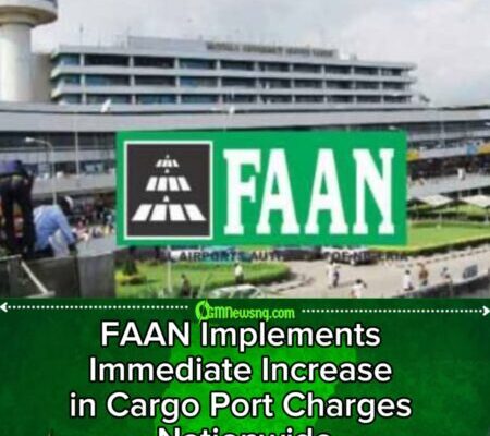 FAAN Raises Cargo Port Charges to N20 from N7, Takes Immediate Effect