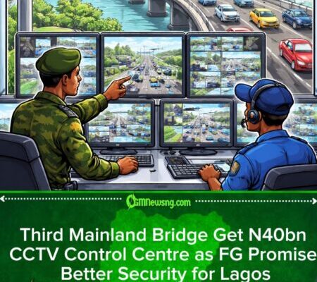 Federal Government Commission N40bn CCTV Camera Centre for Third Mainland Bridge, Say Security Go Tight Well-Well