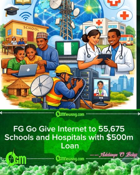 Federal Government Secure $500m Loan to Connect All Schools and Hospitals to Internet