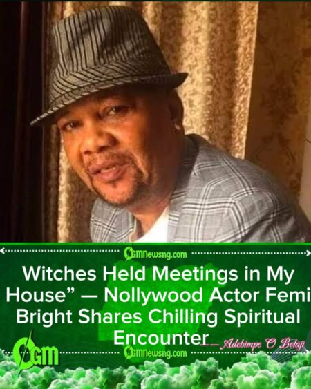 Nollywood Actor Femi Bright Alleges Witchcraft Attacks and Failed Plot to Steal His Glory