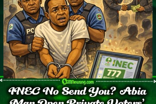 Police Burst Fake INEC Registration Centre: Abia Man Arrested for Allegedly Registering Voters ‘for Politicians’