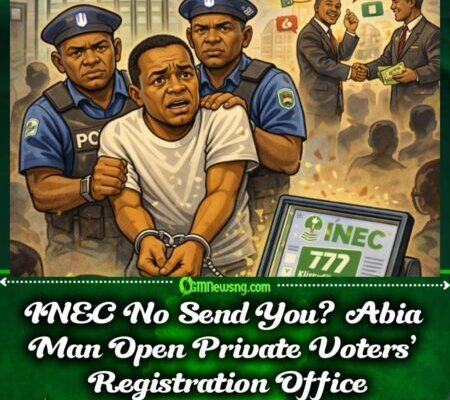 Police Burst Fake INEC Registration Centre: Abia Man Arrested for Allegedly Registering Voters ‘for Politicians’