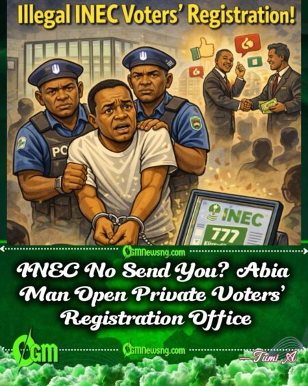 Police Burst Fake INEC Registration Centre: Abia Man Arrested for Allegedly Registering Voters ‘for Politicians’