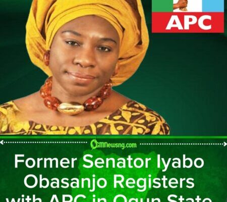 Iyabo Obasanjo Joins APC in Ogun, Stirring Fresh Political Conversations